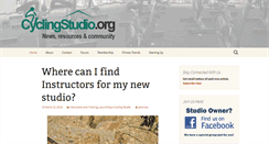 Desktop Screenshot of cyclingstudio.org